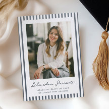 Classic Stripe Graduation