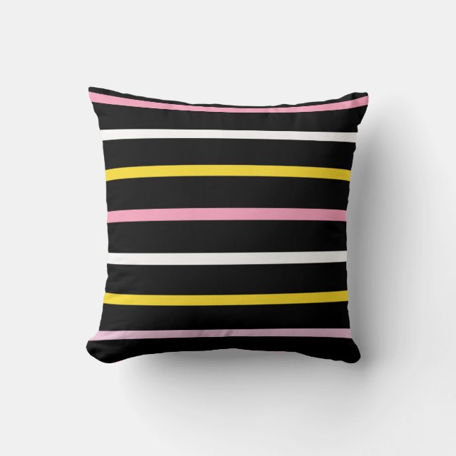 Classic Stripes 2 Throw Pillows (Front)