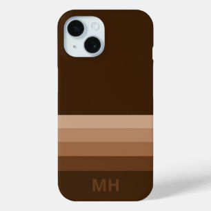 Classic Stripes Monogram iPhone 15 Case