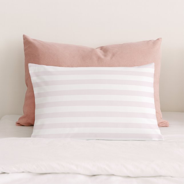Classic Stripes Pastel Pink Pillowcase (Creator Uploaded)