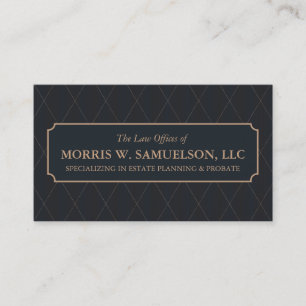 Classic Style Designer Business Card