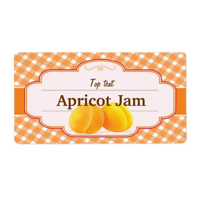 Classic Style Jam Jelly Traditional Apricot Jam (Front)