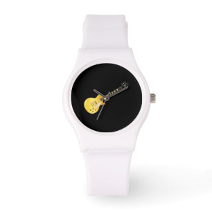 Classic Style Solid Blues Guitar Watch