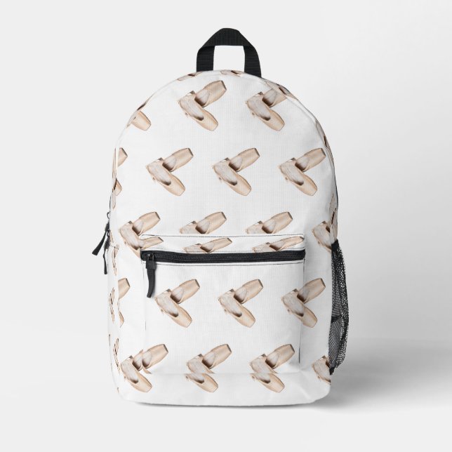 Classic Styles Ballet  Printed Backpack (Front)