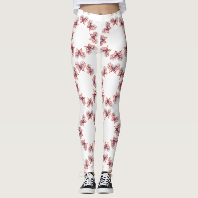 Classic Styles Butterflies Leggings (Front)