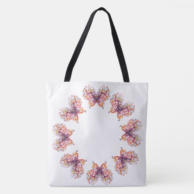 Classic Styles Butterflies Tote Bag (Front)