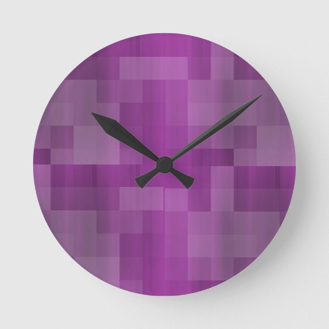 Classic Styles Colours  Round Clock (Front)