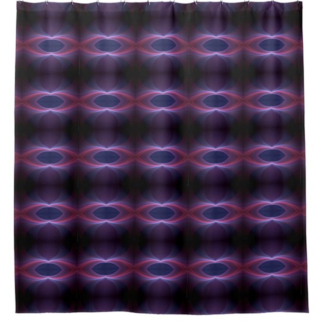 Classic Styles Colours  Shower Curtain (Front)
