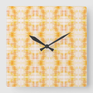 Classic Styles Colours Square Wall Clock
