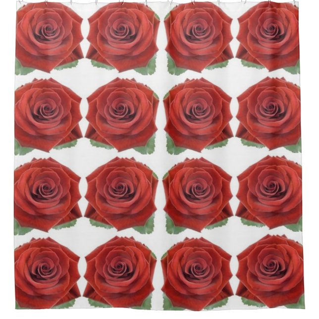 Classic Styles Florals  Shower Curtain (Front)