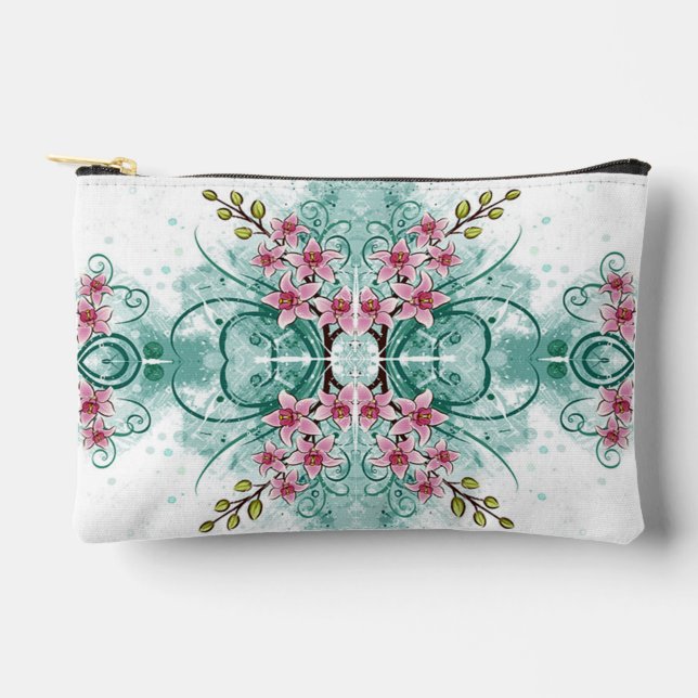 Classic Styles Flowers  Accessory Pouch (Front)
