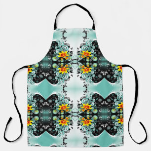 Classic Styles Flowers All-Over Print Apron