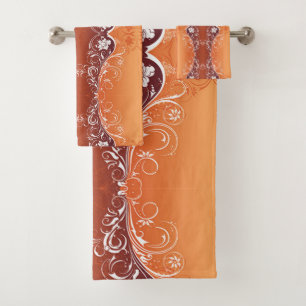 Classic Styles Scrollwork Bath Towel Set