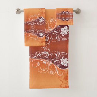 Classic Styles Scrollwork  Bath Towel Set