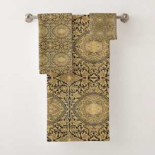 Classic Styles Scrollwork Bath Towel Set