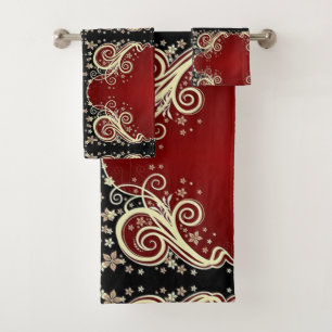 Classic Styles Scrollwork Bath Towel Set