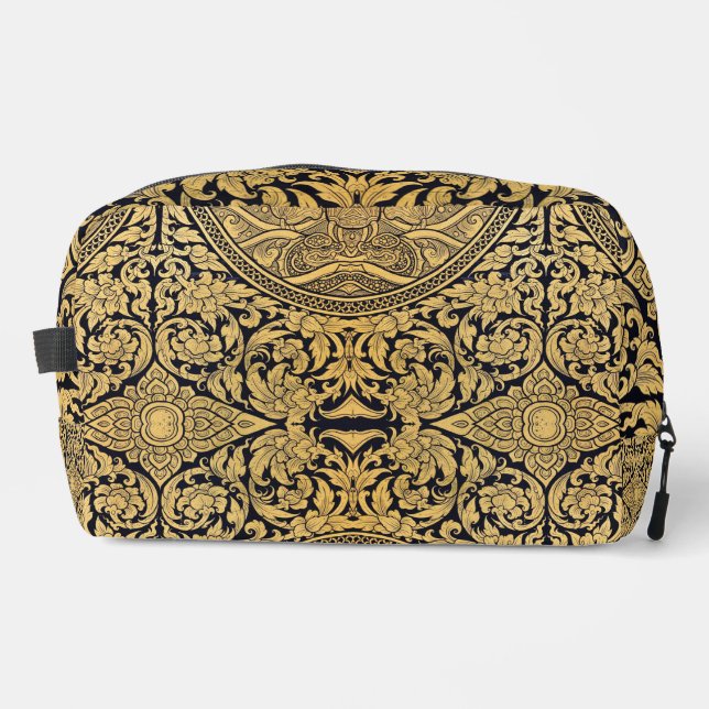 Classic Styles Scrollwork Print Cut Sew Bag (Front)