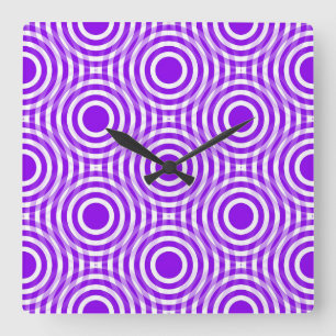 Classic Styles Scrollwork Square Wall Clock