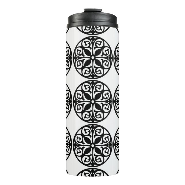 Classic Styles Scrollwork Thermal Tumbler (Front)