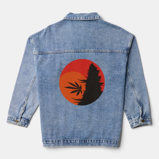 Classic sunset denim jacket (Back)