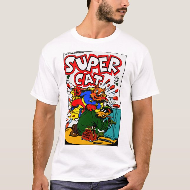 Classic SuperCat T-Shirt (Front)