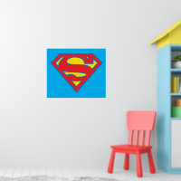 Classic Supergirl Logo with Blue Outline