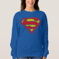 Classic Supergirl Logo with Blue Outline