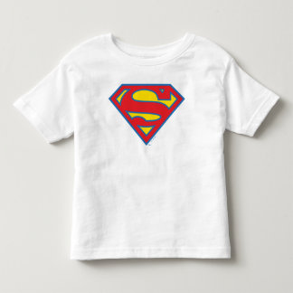 Classic Supergirl Logo with Blue Outline Toddler T-Shirt