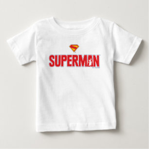 Classic Superman Bold Logo Baby T-Shirt