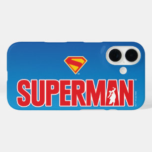 Classic Superman Bold Logo iPhone 16 Case