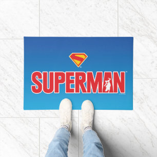 Classic Superman Bold Logo Doormat