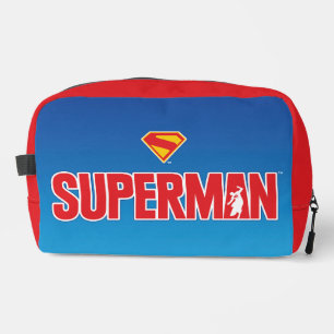 Classic Superman Bold Logo Dopp Kit