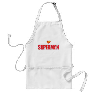 Classic Superman Bold Logo Standard Apron