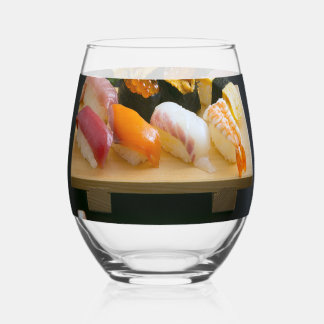 Classic Sushi Board Wine Glass – SUSHIMI Collectio