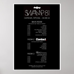 classic swamp poster