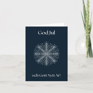 Classic Swedish Christmas Card