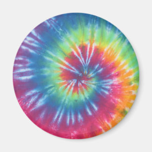 Classic Swirl Tie Dye Magnets