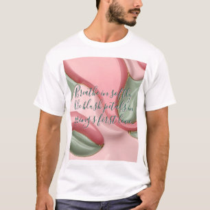 Classic t-shirt in stylish abstract graphic