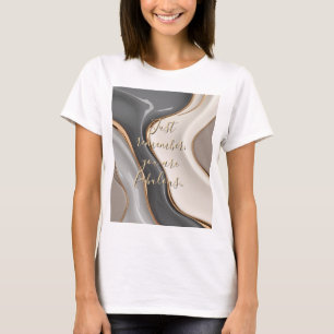 Classic t-shirt in stylish abstract graphic