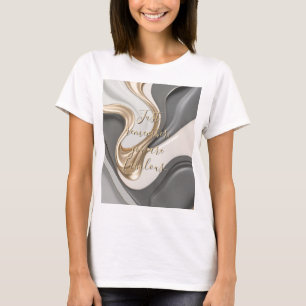 Classic t-shirt in stylish abstract graphic
