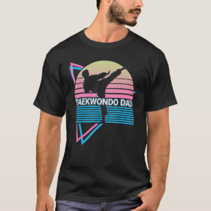 Classic Taekwondo Dad Karate Retro T-Shirt
