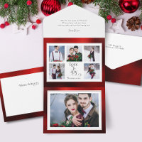 Classic Tailored Love & Joy Typography Multi-Photo