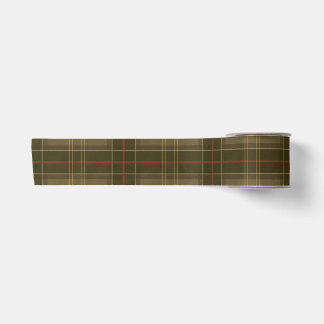 Classic Tartan in Tobacco Satin Ribbon