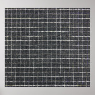 Classic Tartan Texture Design Poster