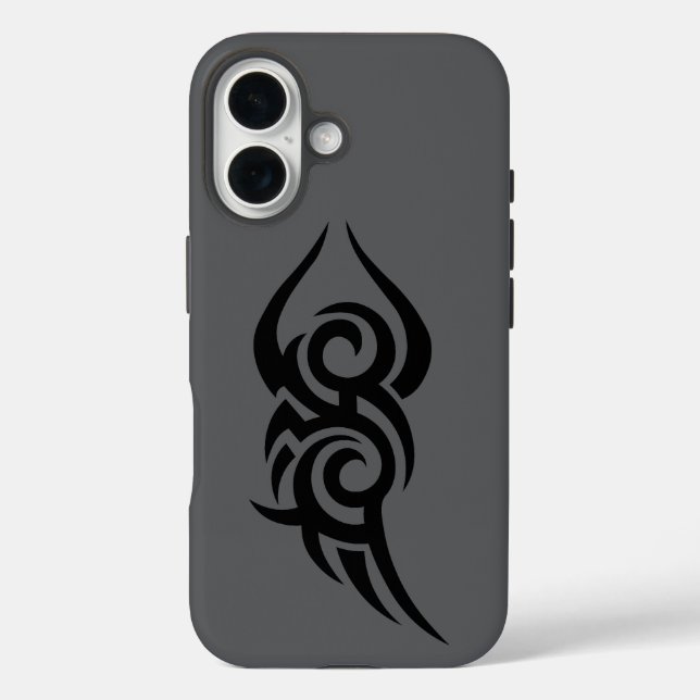 Classic Tattoo Inspired Line Art Design Case-Mate iPhone Case (Back)