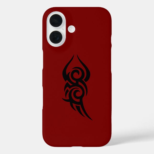 Classic Tattoo Inspired Line Art Design Case-Mate iPhone Case (Back)