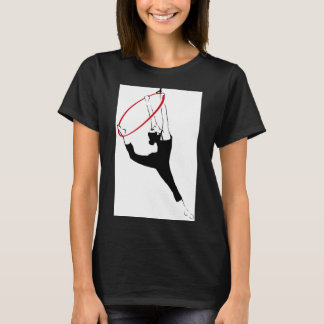 Classic Tee Shirt with Aerial Hoop Pose