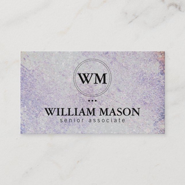Classic | Texture | Stone Business Card (Front)