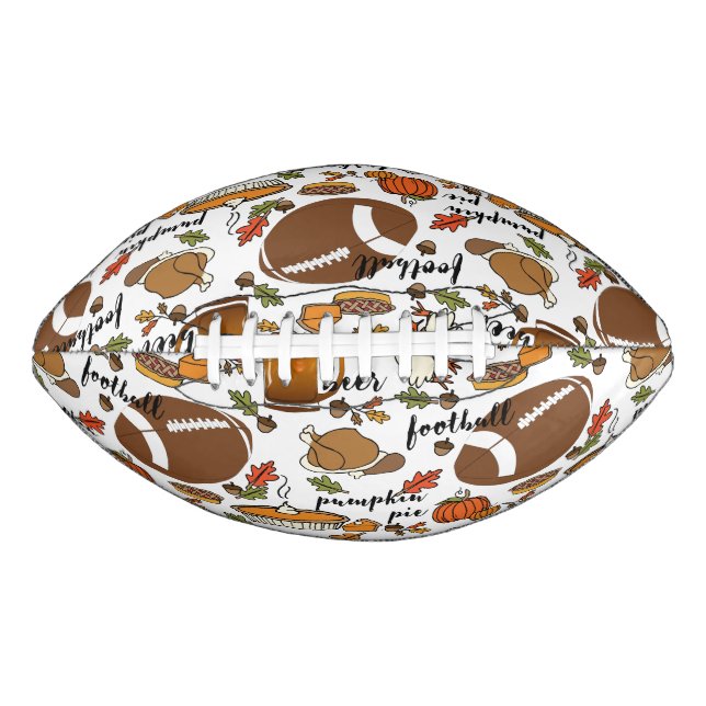 Classic Thanksgiving Day Family American Football (Front)