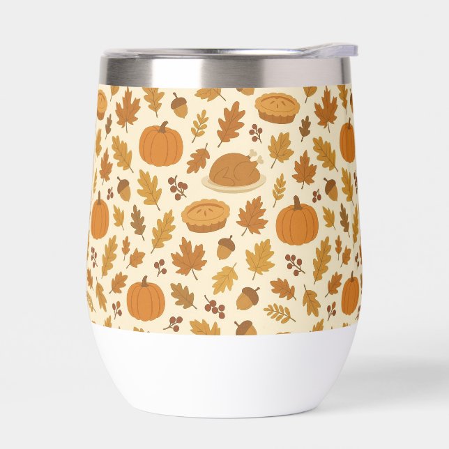 Classic Thanksgiving patterned  (Left)